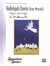 Hallelujah Chorus from Messiah piano sheet music cover Thumbnail